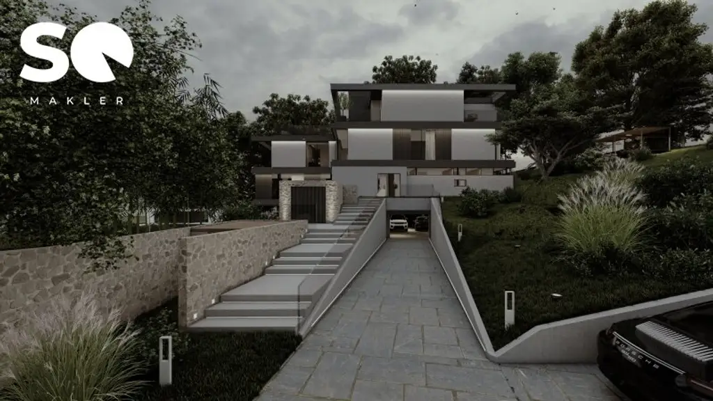 #SQ - EXKLUSIVE BAUBEWILLIGTE MODERNE VILLA AM KAHLENBERG