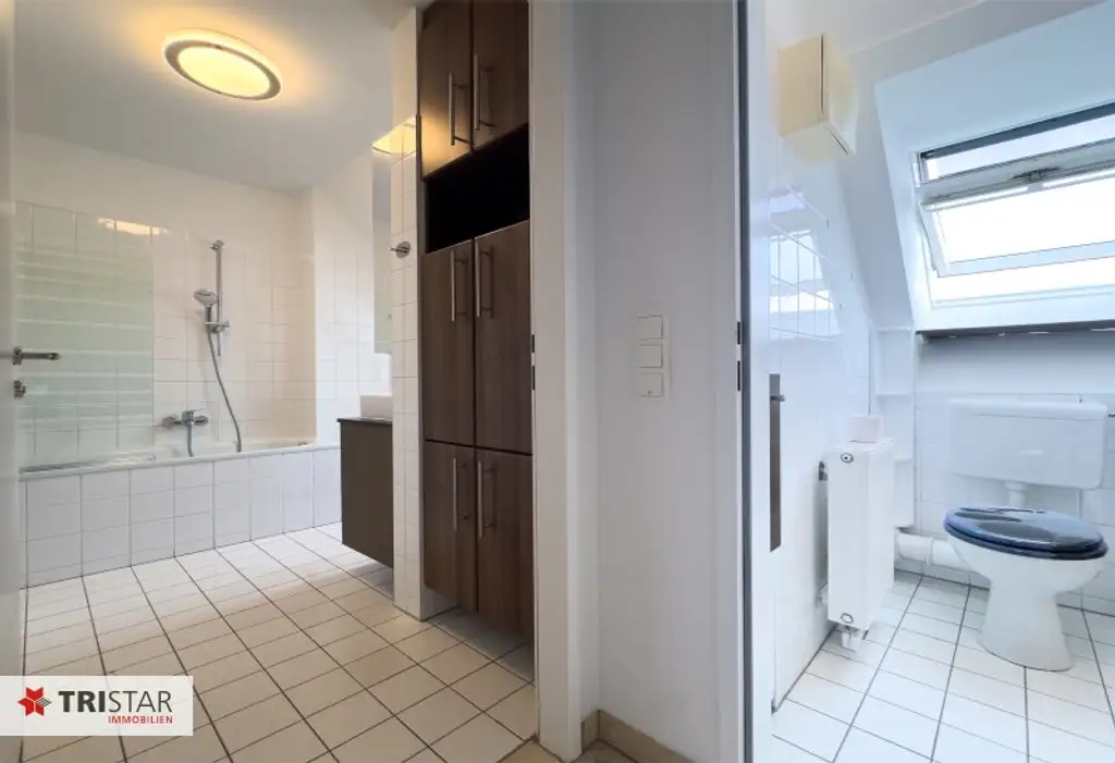4-Zimmer-Dachtraum mit Südwest-Terrasse & Weitblick & Garage