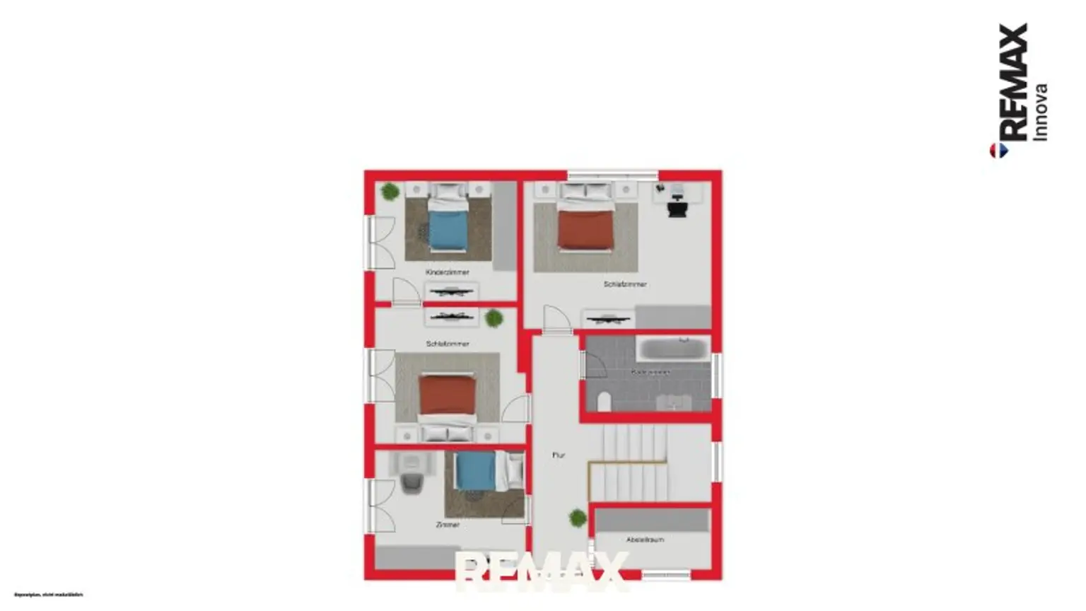 Grundriss Obergeschoss