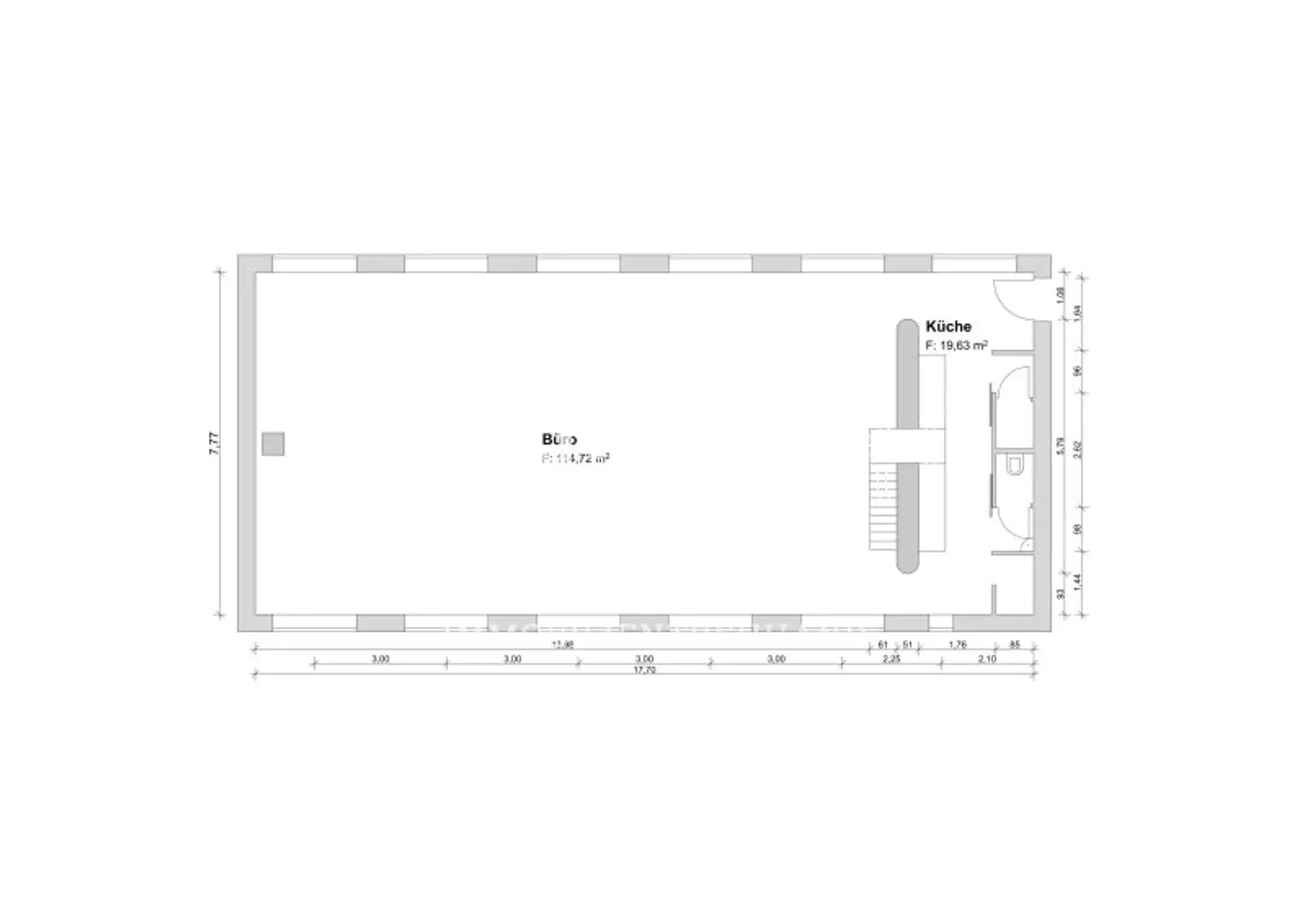 Lichtdurchflutetes Loft mit Galerieebene