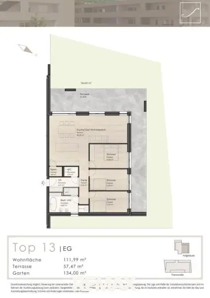 GR Hofgebäude Top 13, EG