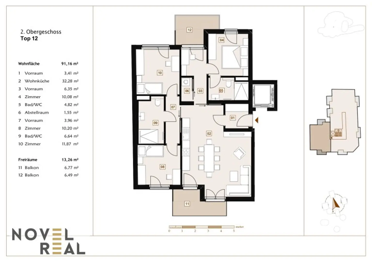 Erstbezug mit allen Extras: Moderne 3-Zimmer-Wohnung mit Balkon, Tiefgarage in U-Bahn-Nähe