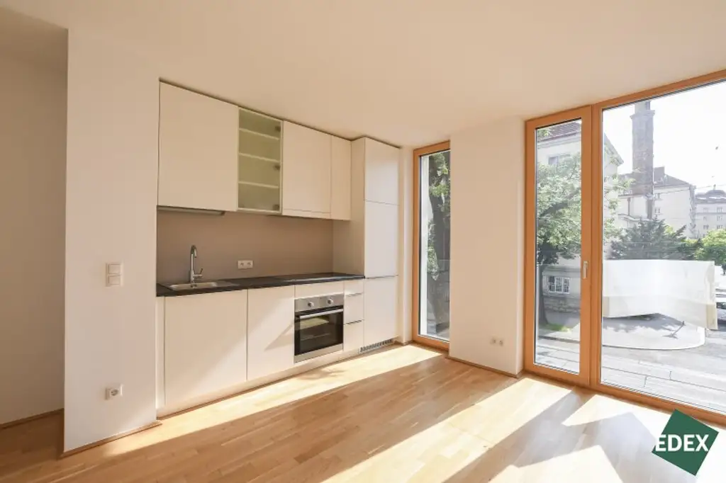 Sandleiten 64 | Lichtdurchflutete 1-Zimmer-Wohnung Nähe Kongresspark