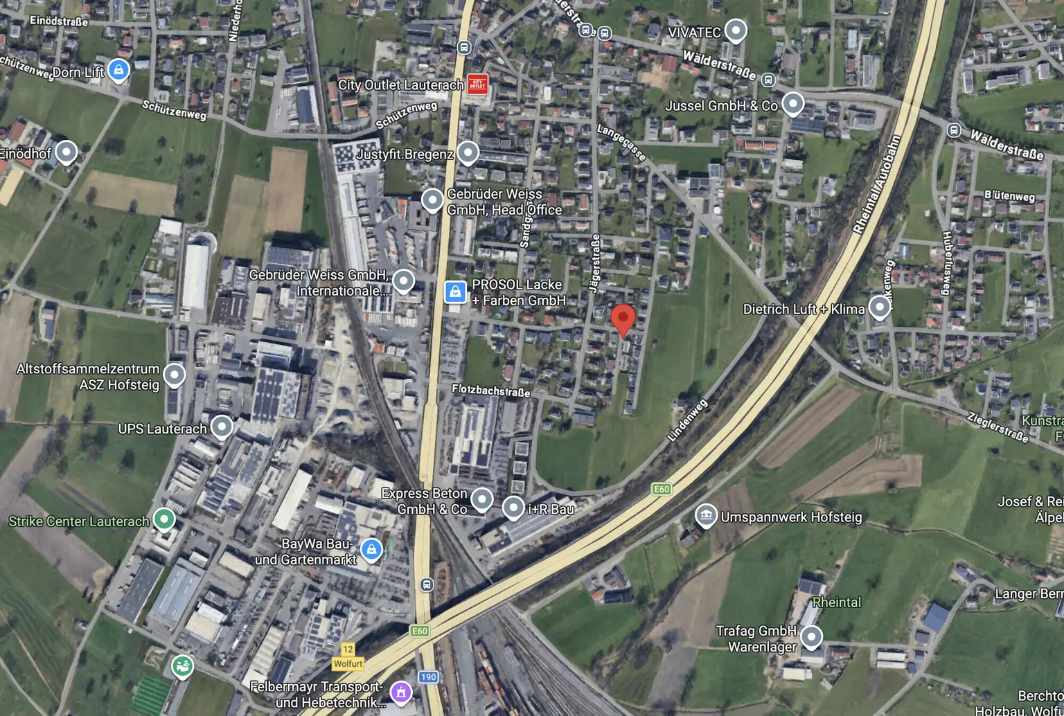 Infrastruktur Quelle Google Maps