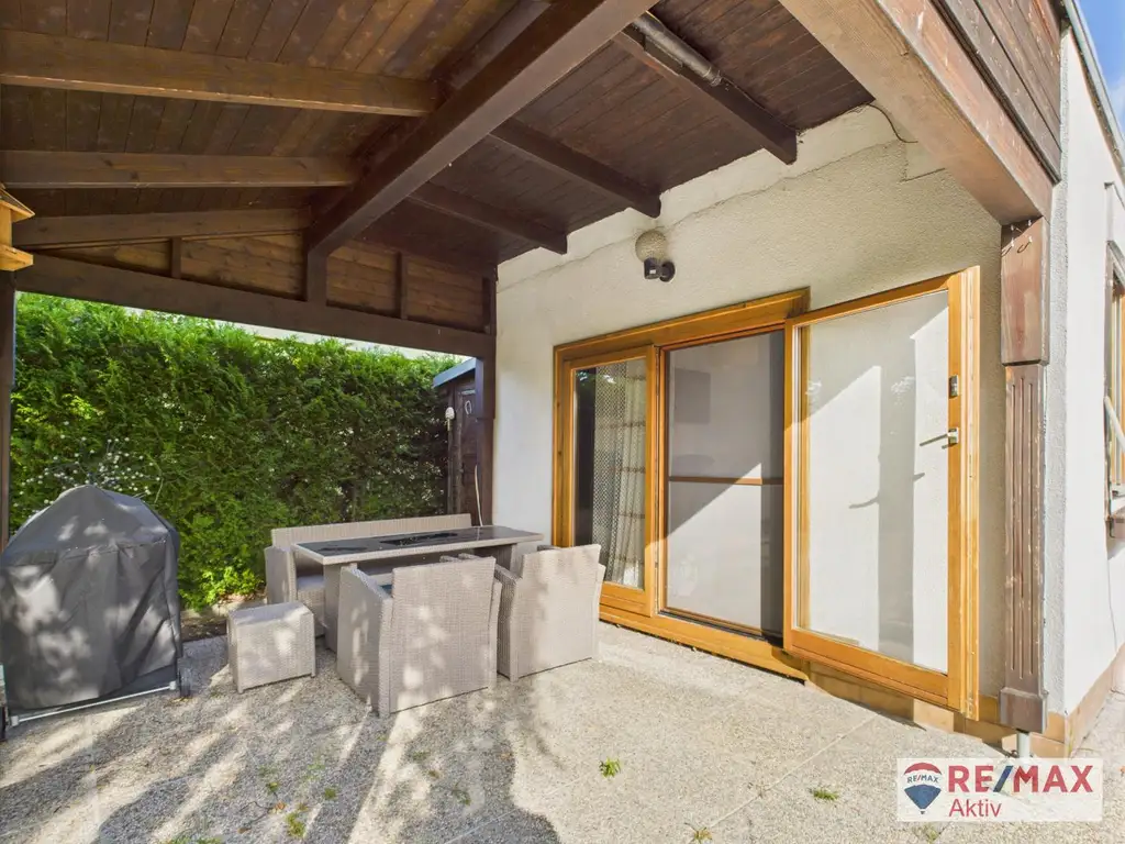 Badebungalow auf Pachtgrund mit direktem Seezugang