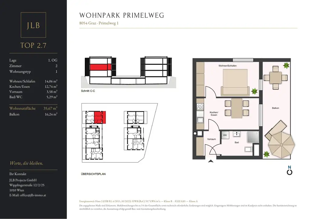JLB Verkaufsplan Primelweg 1 – Top 2.7