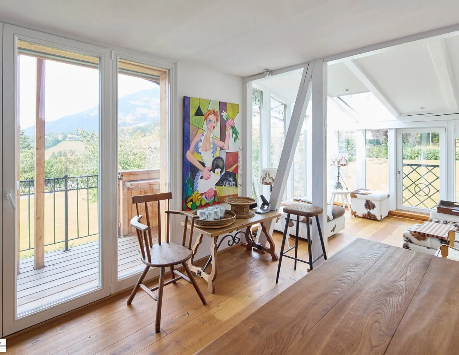 Kitzbühel: Charmantes Landhaus in sonniger Bestlage mit Kaiserblick