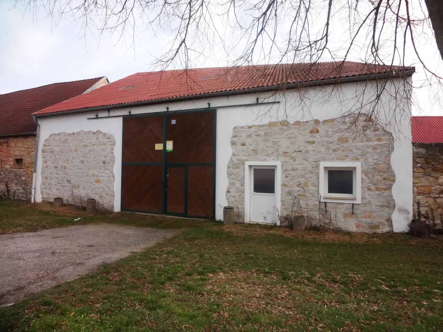 Außensicht Maschinenhalle