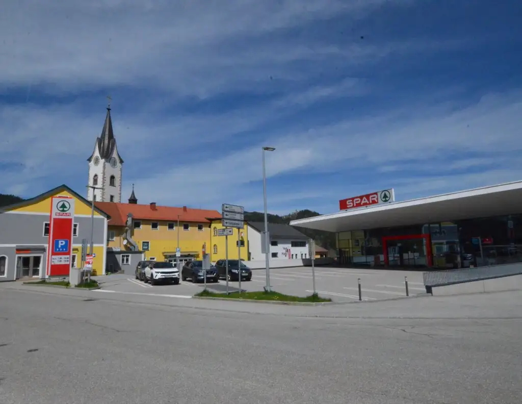 Geschäfts- u. Wohnobjekt mit Potential vis a vis Top-Sparmarkt - Zentrum Unterweissenbach (Baurecht oder Superädifikat)