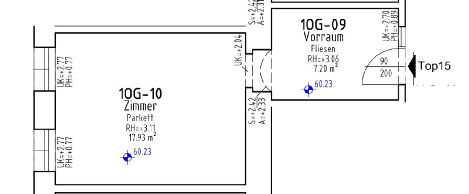 1. Zimmer Wohnung, Altbauwohnung