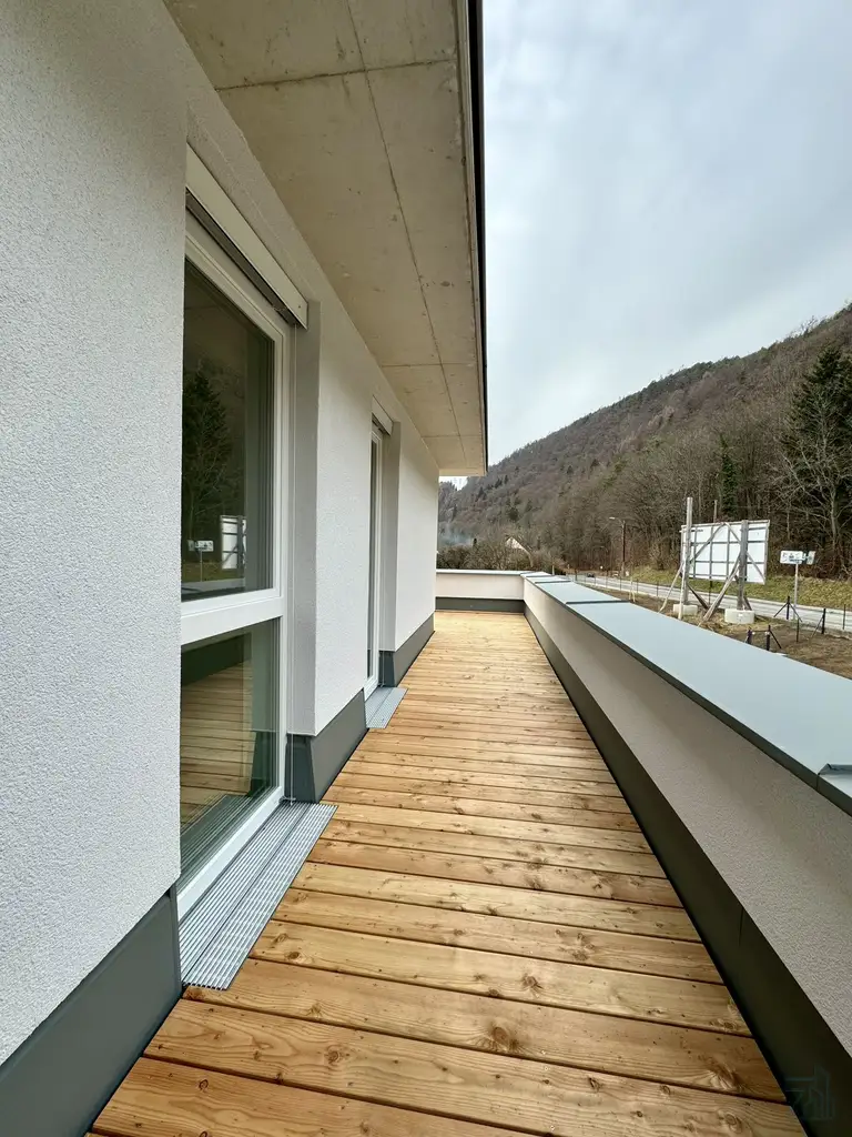 Neuwertig mit Panoramaterrasse: 46 m² Zweitbezug in Thal bei Graz