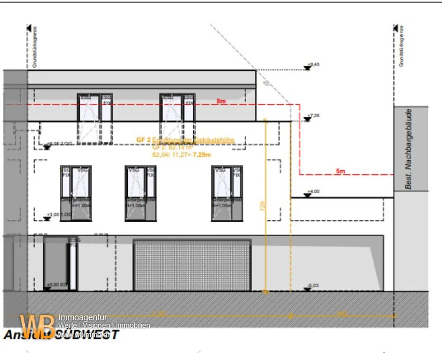 Fast Fertig!! 103m² Sonniger Erstbezug mit Terrassen auf beiden Seiten der Wohnung