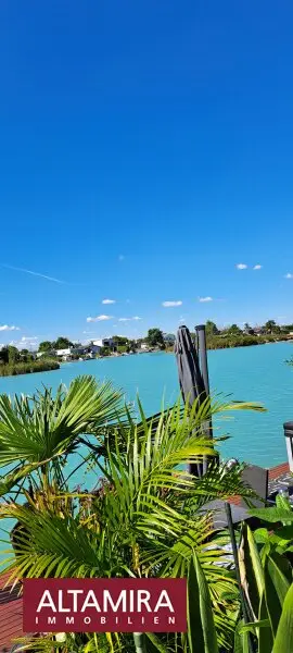 Ankommen um zu bleiben - Modernes Architektenhaus am türkisblauen Dürrsee; Mietgrund
