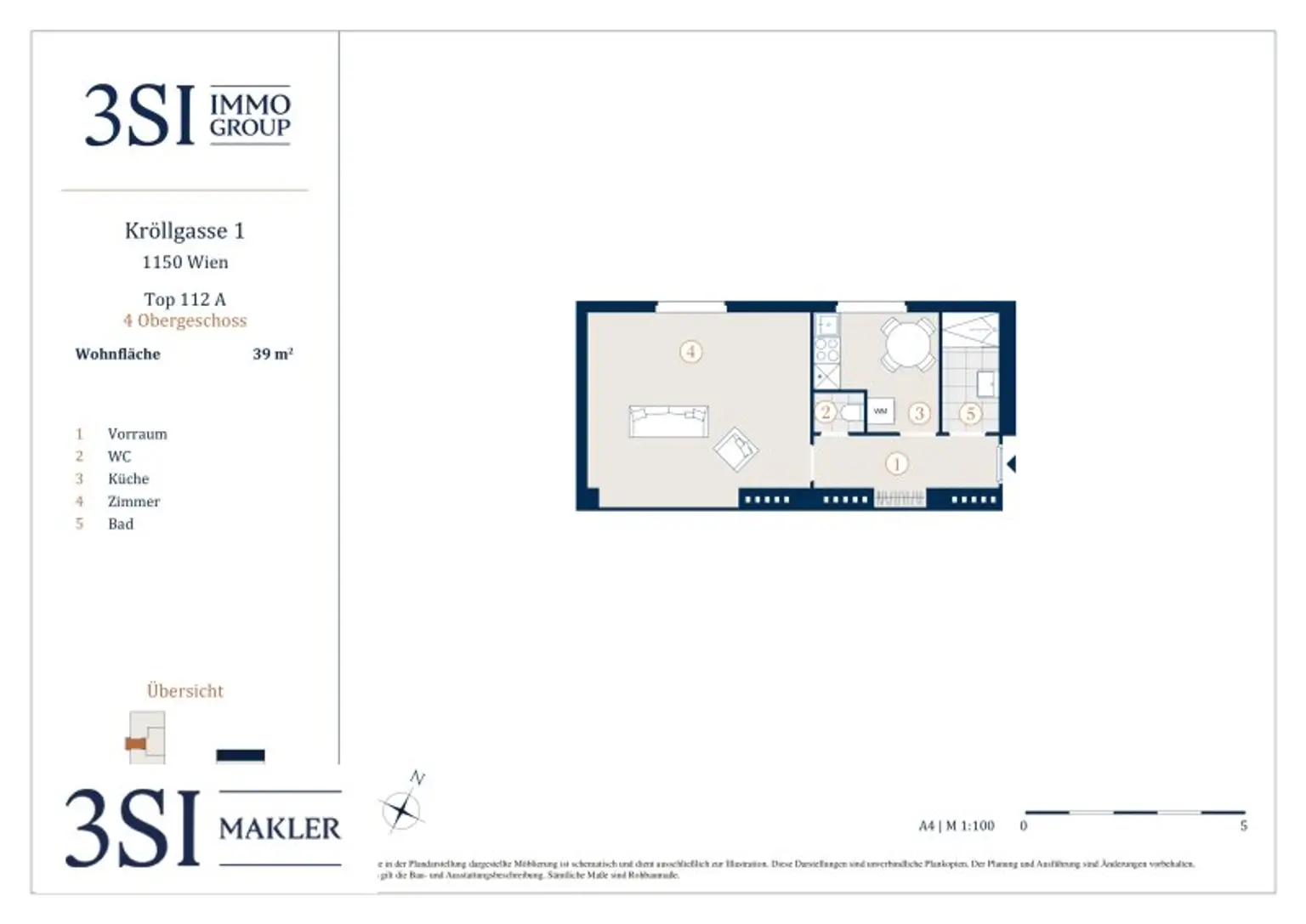 City-Apartment - Nähe Westbahnhof