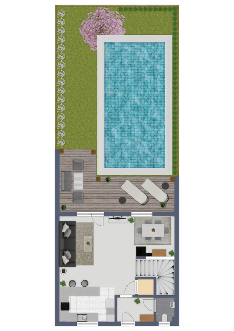 Charmantes Reihenhaus mit Garten, Pool und Terrasse – gepflegt & bezugsbereit ab Sommer 2026