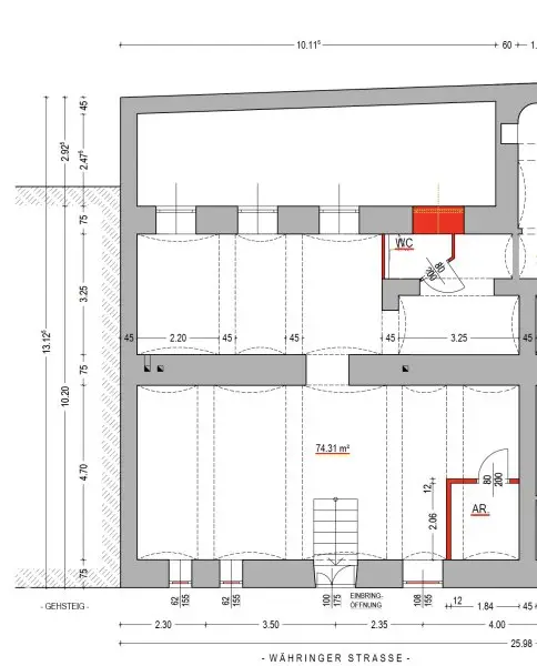 Renovierte, attraktive Werkstatt | 2 Zimmer - 80 m² | Küche & Badezimmer | Nähe Aumannplatz