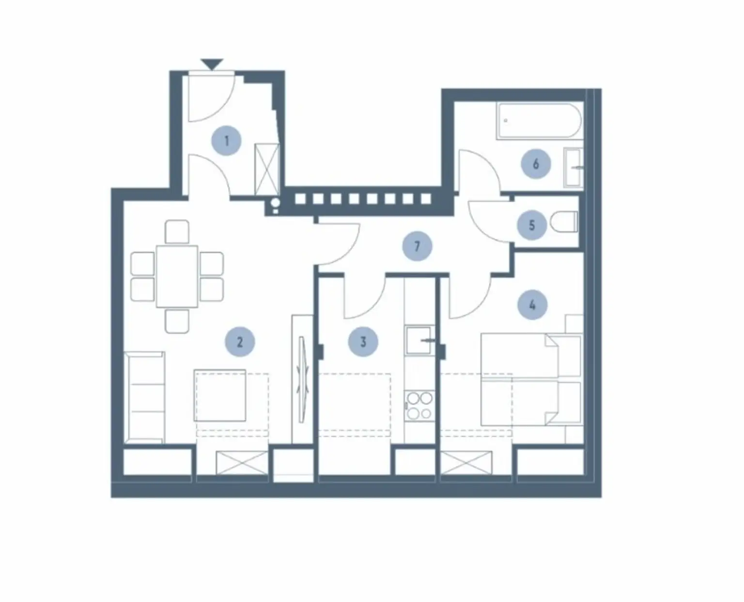 Sanierungsbedürftige 2,5-Zimmer-Dachgeschoßwohnung mit Potenzial!