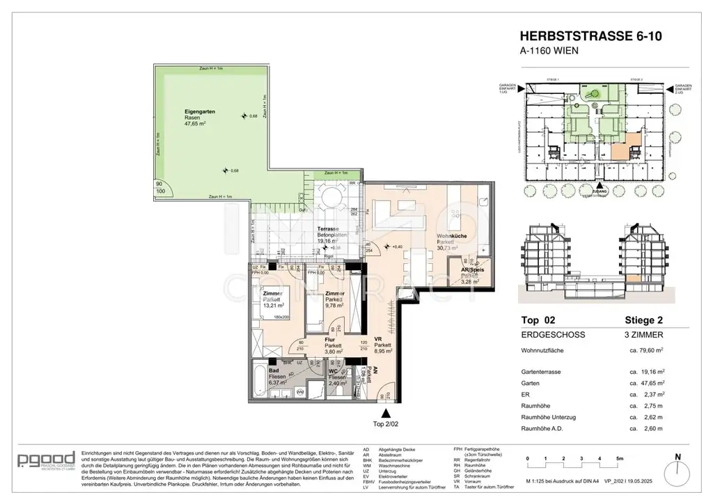 NEU! Neubau mit Garten - 3 Zimmer Wohnung für Anspruchsvolle