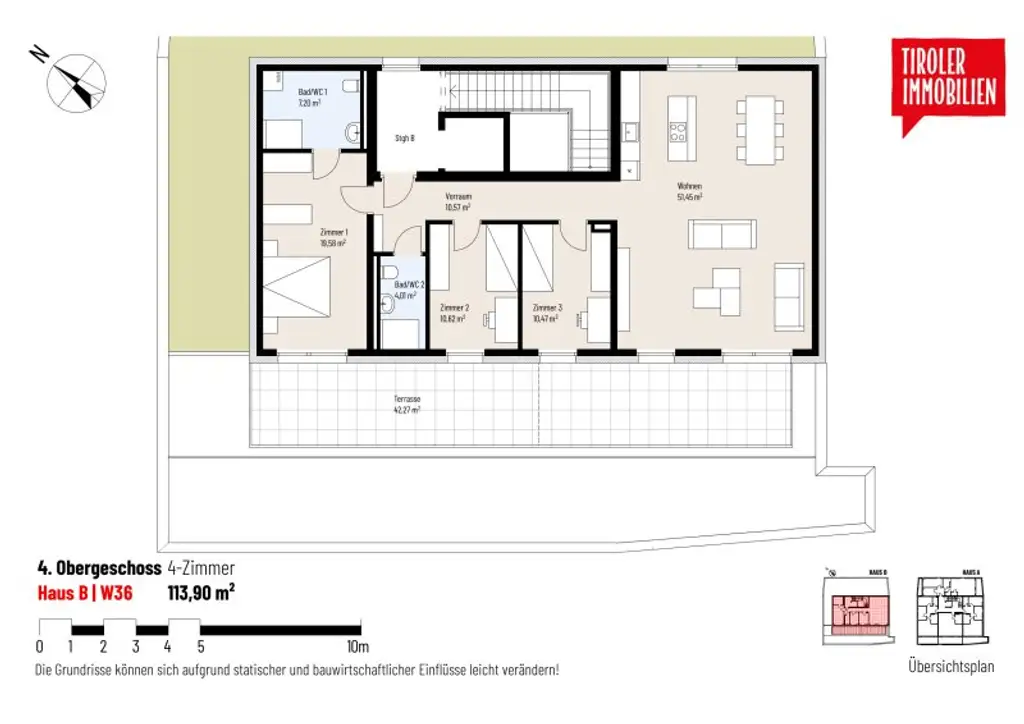4-Zimmer-DG-Wohnung, W36 provisionsfrei - Wörgl